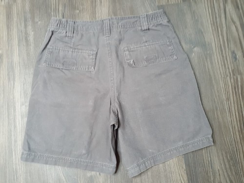 NWT Cherokee Mens 30 Grey Flat Front Stretch Waist Cargo Shorts - Picture 5 of 6