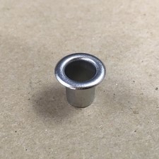 Qty-1 Drum Air Vent 3/8" Grommet Punch Type 14 x 10 mm Brushed Silver Chrome