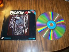 Friday The 13th Laserdisc / Videodisc Vintage 1980 Extended Play "Rare"