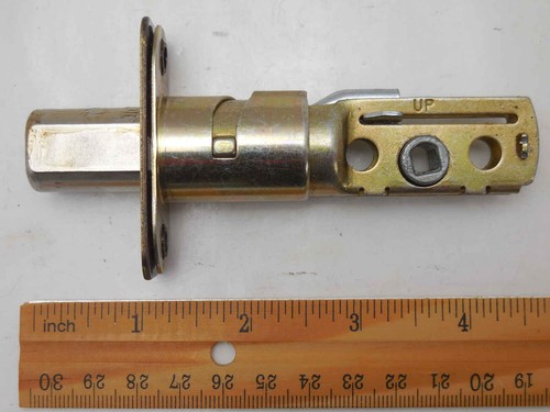 Kwikset Deadbolt Latch Antique Brass 81258 #87y - Picture 2 of 2