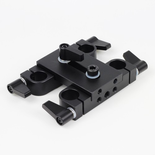 60mm Spacing Riser Bridge Adapter 15mm Rod Clamp fr LWS Arriflex ARRI DSLR Rig - Picture 2 of 6