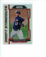 2021 Panini Prizm Draft Picks Rookie RC Silver Draft Standouts Gunnar Hoglund 