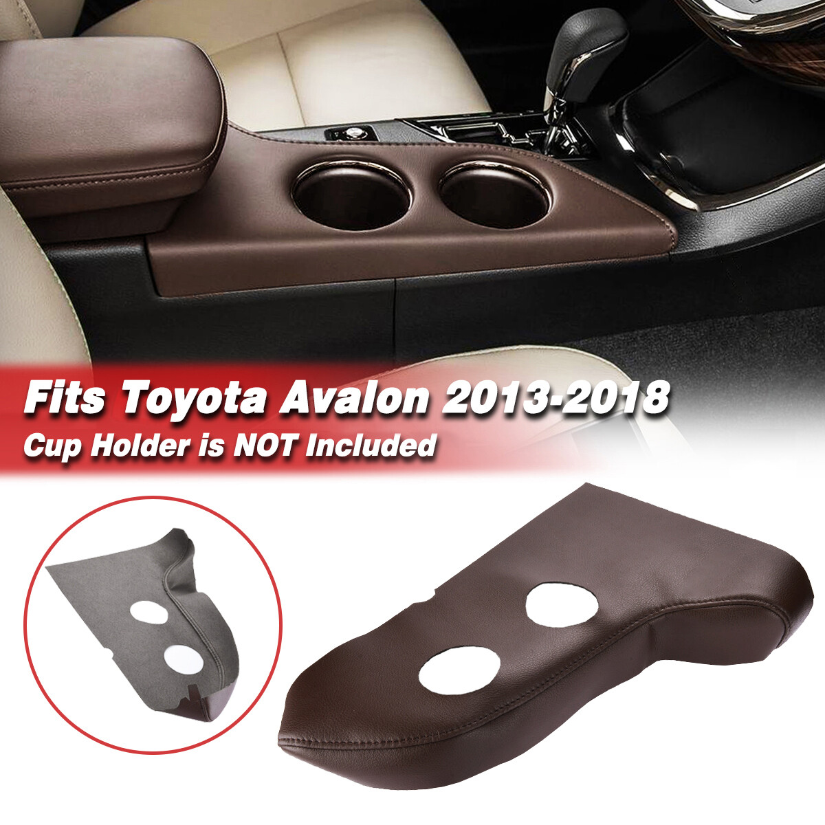 Fits Toyota Avalon 2013-2018 Cup Holder Panel Replacement Cover