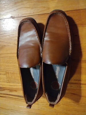 Orthaheel Mens Brown Dress Shoes, Size 11 (Triplanar Motion Control)