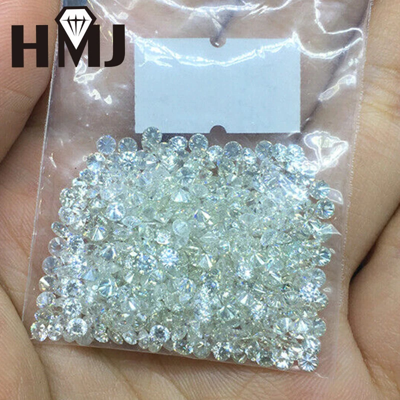 15000pcs Round Cut Small Melee Size Moissanite Loose Stone White D Color VVS1 - Image 3 of 4