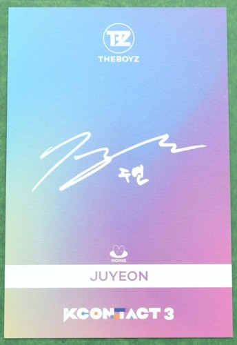 THE BOYZ KCON:TACT 3 Merchandise 2021 Various Member Postcards AR A6 Official - Picture 13 of 17