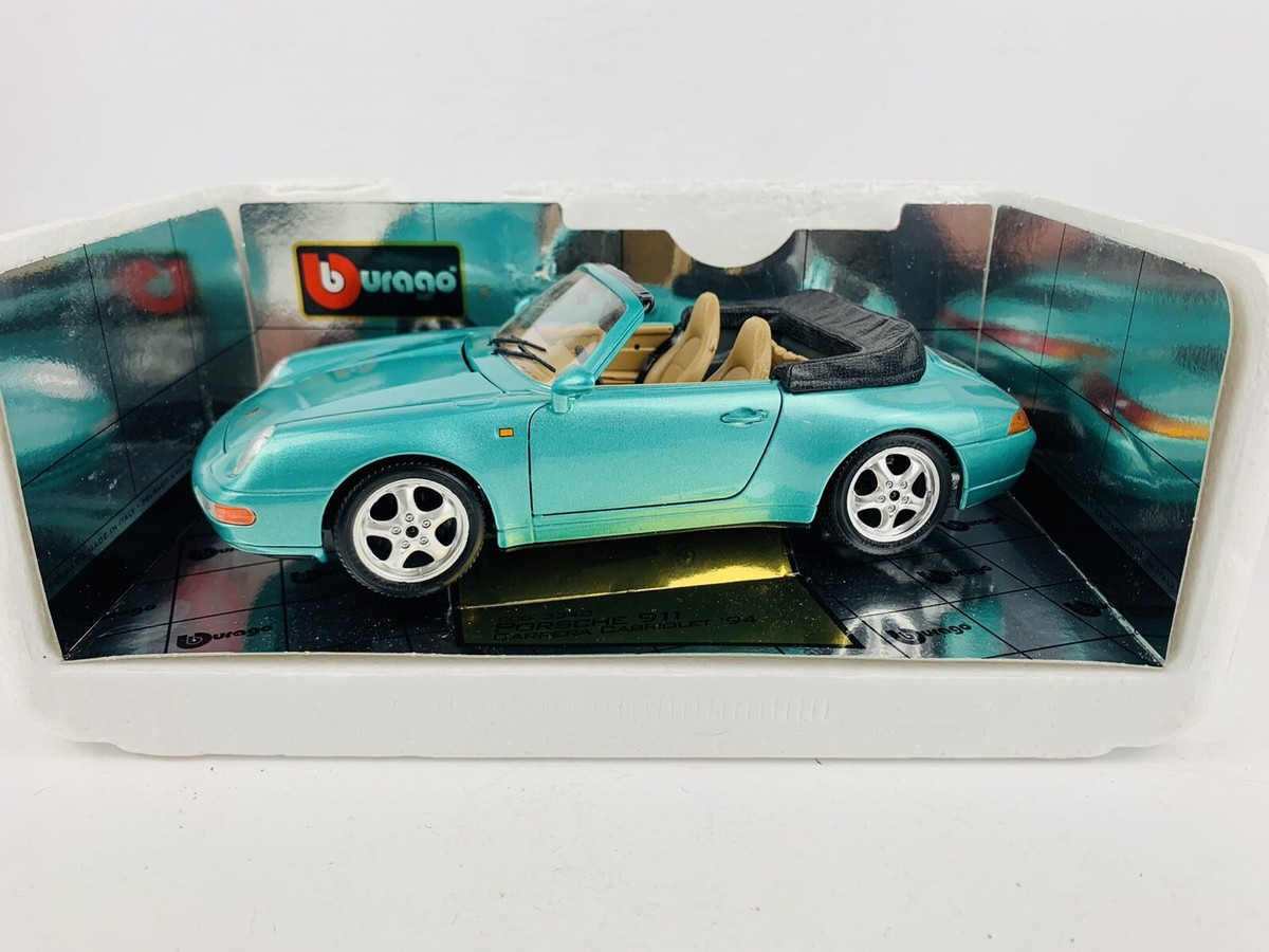 Burago ポルシェ911 カレラカブリオレ 1994 BURAGO PORSCHE 911 CARRERA CABRIOLET 1994 1/18 GOLD