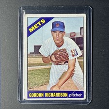 1966 Topps Gordon Richardson New York Mets #51 Baseball Card