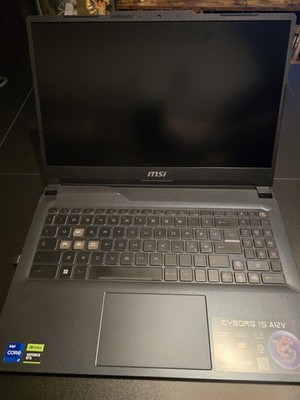 MSI Cyborg 15 A12VF Gaming Intel Core i7-12650H & NVIDIA RTX 4060 144hz Screen