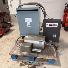 50HP Rotary Phase Converter PL-50 Pro-Line w Federal Pacific T43T45E Transformer