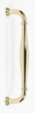 Alno D726-8-PBNL Charlie's 8" Traditional Solid Appliance Pull Unlacquered Brass
