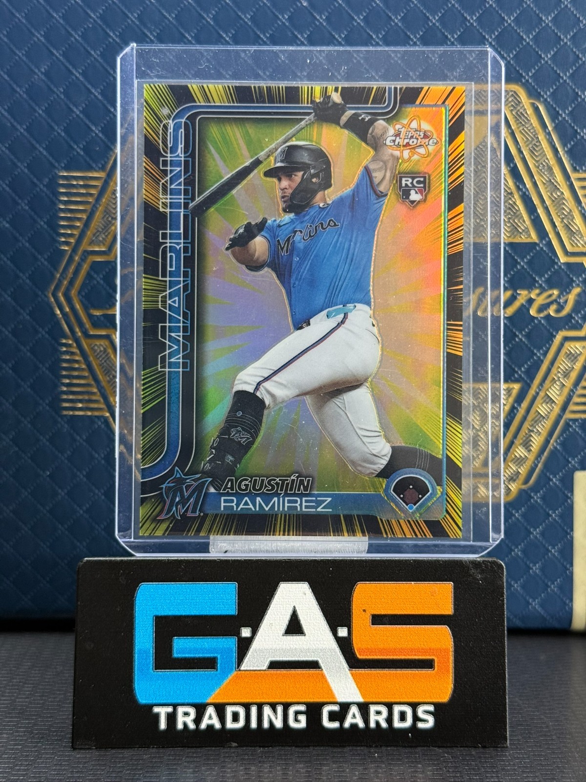 2025 Topps Chrome Update Radiating Rookies Agustin Ramirez #RR-32 SSP RC