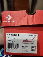 Converse WMNS Chuck Taylor All Star  SZ 5 M / 7 W Terracotta Red New 
