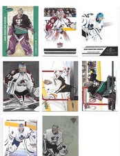 JEAN-SEBASTIEN GIGUERE-8 CARD LOT