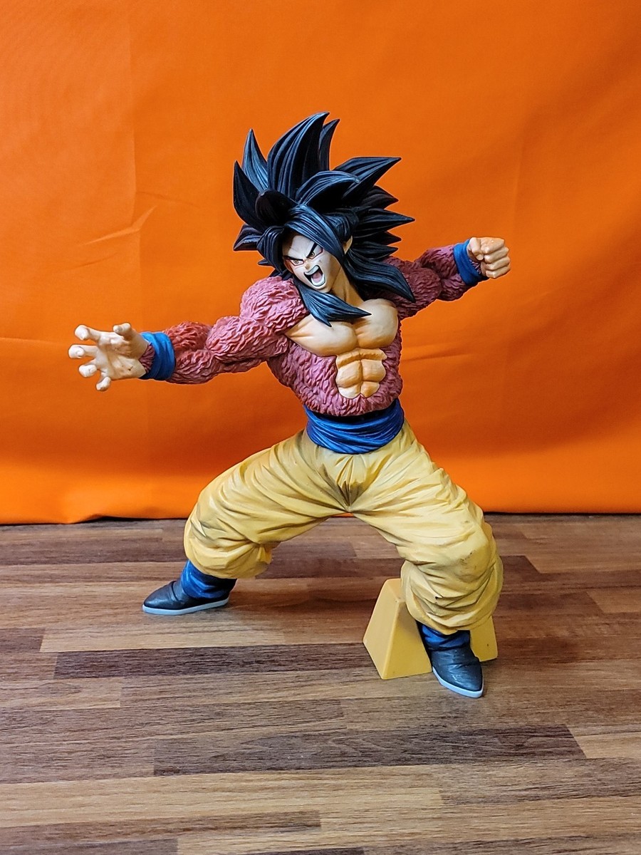 Dragon Ball GT Super Saiyan 4 Son Goku Figure & Base ~ Missing