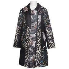 Franstyle, Wintermantel, Damen, Größe: 44, Schwarz/Mehrfarbig #PYw