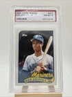 1989 Topps Traded - Ken Griffey Jr. #41T (RC) Seattle Mariners HOF PSA 8