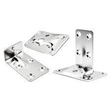 MARINE CITY Removable Table Bracket Set of 4   Stainless Steel for Boats RVs