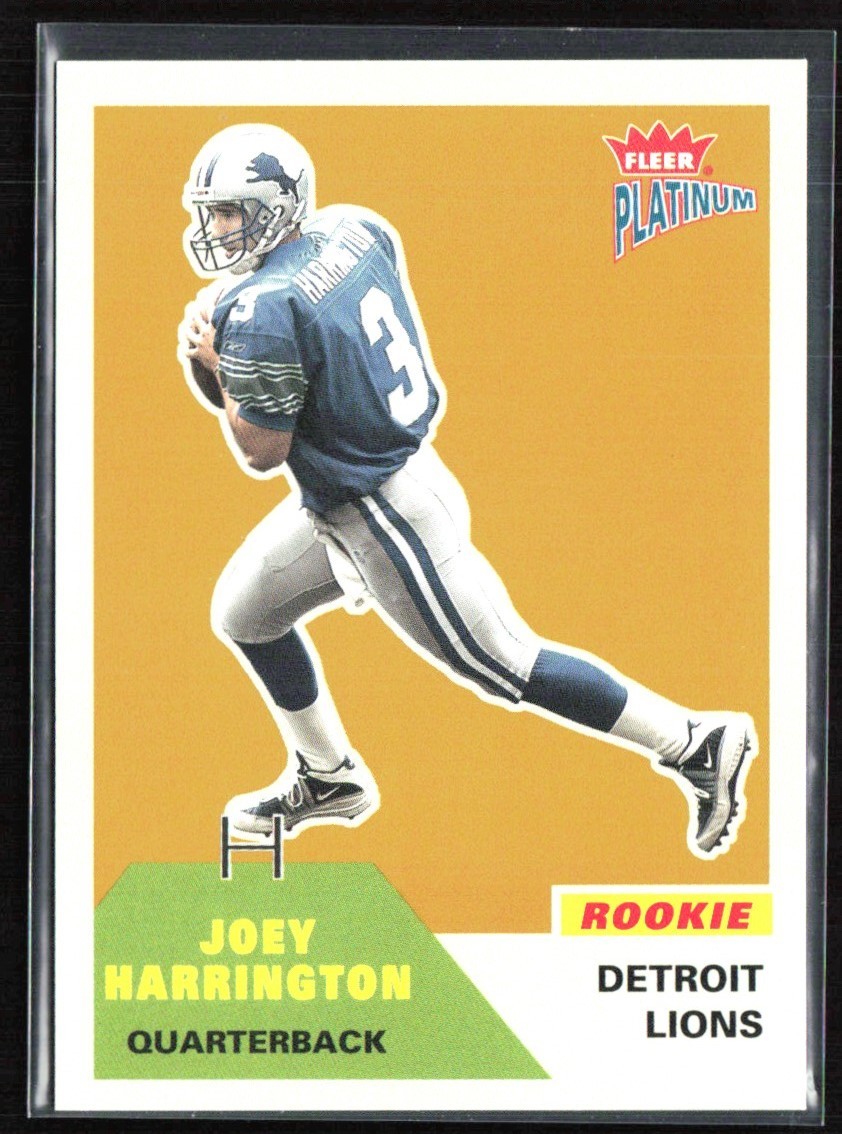 Joey Harrington Fleer Platinum #301 Base