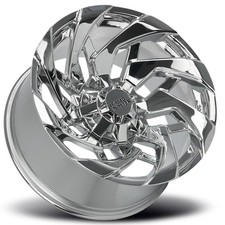 4-new 20 Off-road Monster M24 Wheels 20x10 6x1356x5.5 -19 Chrome Rims 106.4