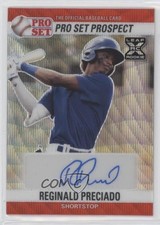 2021 Leaf Pro Set Metal 1990 Base Red Wave Reginald Preciado #PS0-RP1 Auto 0w7