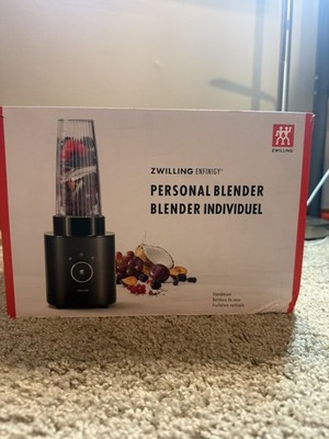 ZWILLING Enfinigy Personal Blender 20 oz, Black, MSRP $140