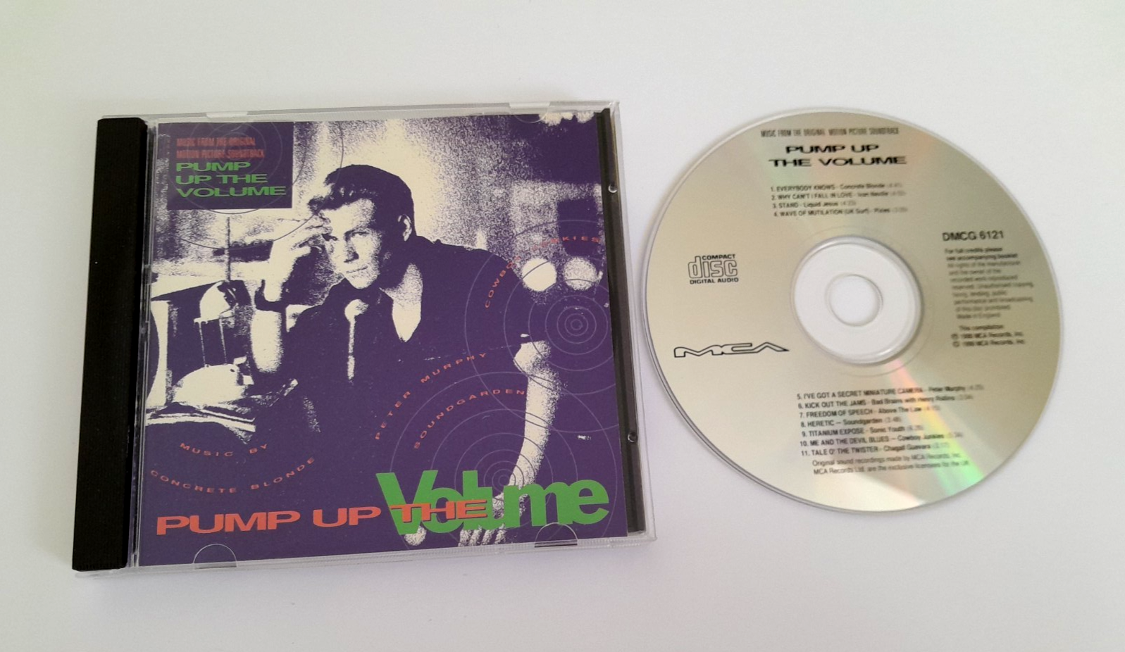 PUMP UP THE VOLUME OST CD 1990 MCA