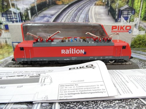 Piko 57254 - H0 - DB AG - E-Lok BR 189 - RAILON -Bastelware - OVP - #D41221 | Zustand: Als Ersatzteil / defekt