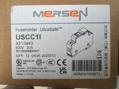 Mersen USCC1I  30A 600V Fuse Holders (QTY. 8)