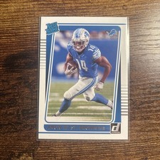2021 Panini Donruss - Rated Rookie Amon-Ra St. Brown #284 (RC)