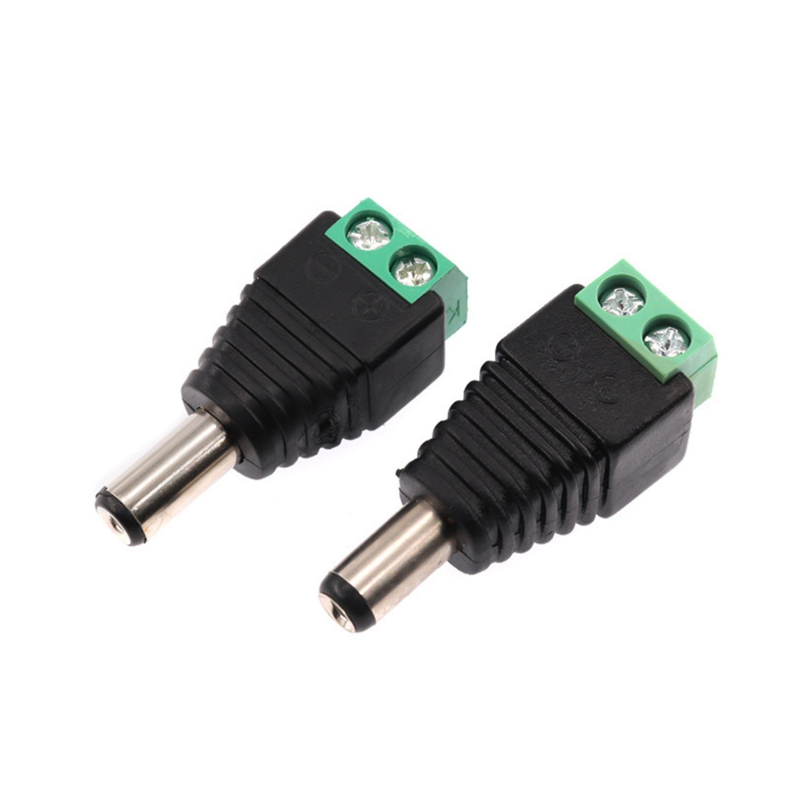 5 Pairs 10pcs Male & Female 5.5mm x 2.1mm DC Power Connector Jack Plug 12V 24V