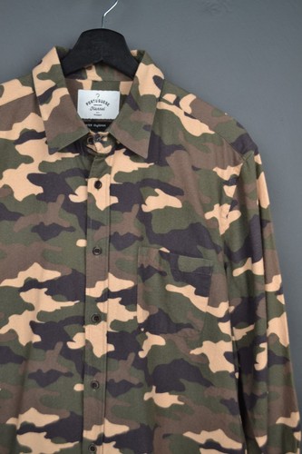 Portuguese Flannel Tropa Camo Overshirt L