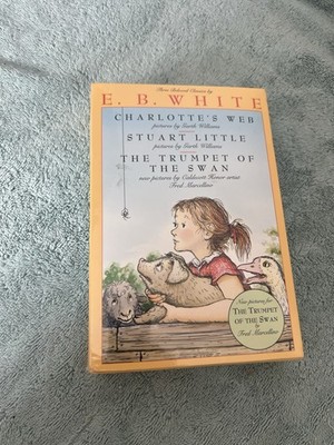 Charlotte s Web, Stuart Little, The Trumpet Of The Swan Box Set By E. B. White
