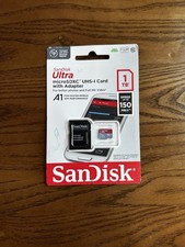SanDisk 1TB Ultra MicroSDXC UHS-I Memory Card with SD Adapter 150mb/S