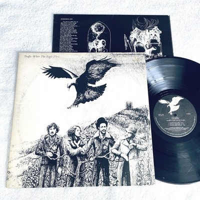 Traffic ''When The Eagle Flies'' 1974 Rock LP, VG, Original Asylum Pressing