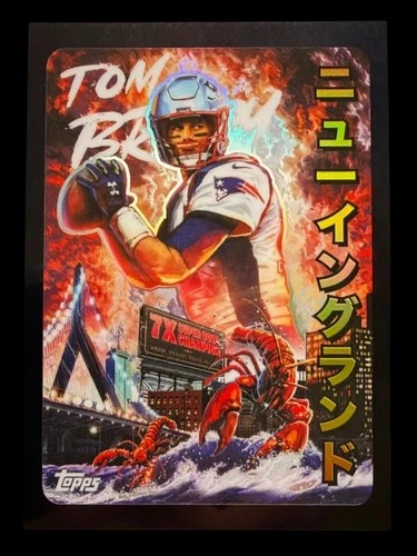2025 Topps Chrome Tom Brady Base (RAW)