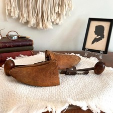 Vintage Adjustable Wooden Shoe Tree Forms 3993 