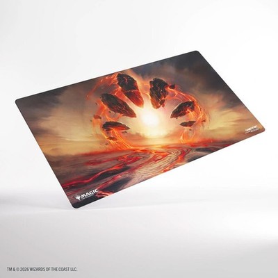 New!  Gamegenic - Prime Playmat - MTG Secrets of Strixhaven - Sundown Pass