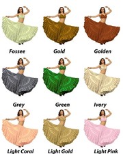 4-Tiered Gypsy Maxi Skirt 25 Yard Tribal Belly Dance Peasant Full S-5XL S4