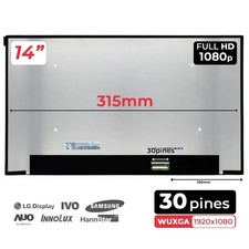 LED Bildschirm 14" Für Laptop B140HAN05.9 HW0A Anzeige