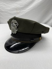 Vintage 1950's State Of Indiana Police Hat - Number 25