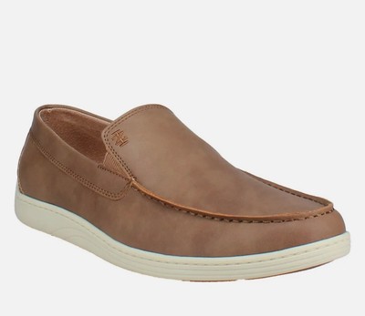 Izod Mens Seapoint Sneaker Slip On Shoe Brown Sz 9.5, 10.5, 11, 12