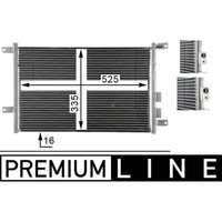 Kondensator Klimaanlage Mahle AC 804 000P FüR Alfa Romeo 156 Sportwagon 147