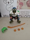 Vintage TMNT Ninja Turtles Figure Slapshot Leo 1991 COMPLETE