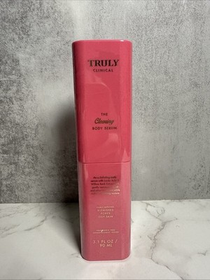 Truly Beauty Clinical The Cleansing Exfoliating Body  Serum  3.1 FL OZ