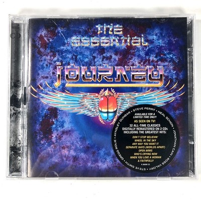 Journey The Essential Journey CD 2-Disc Classic Rock Greatest Hits Album Lights