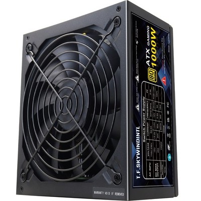 1000 Watt Power Supply Fully Modular, 80+ Gold, 130mm Low Niose Fan, Active PFC