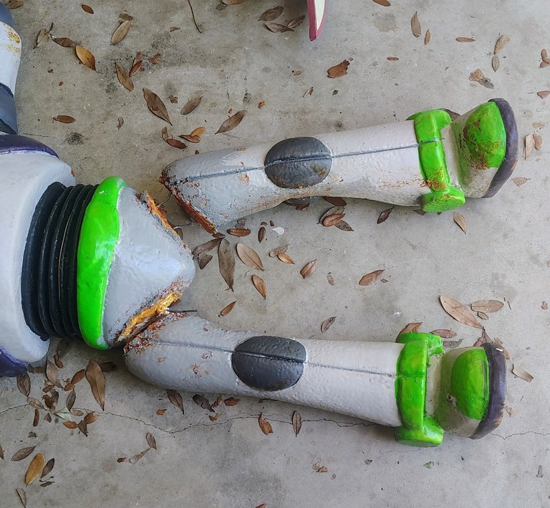 Buzz Lightyear of Star Command Store Display / Prop Rare Damage Read Description