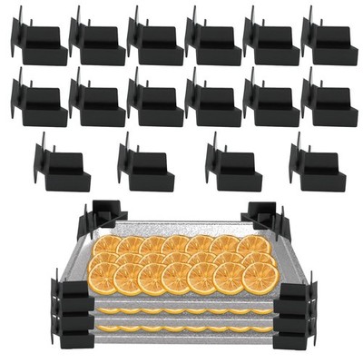 16 Pcs Tray Stackers Freeze Dryer Stacker Stack 5 Trays Accessory Crate Holder
