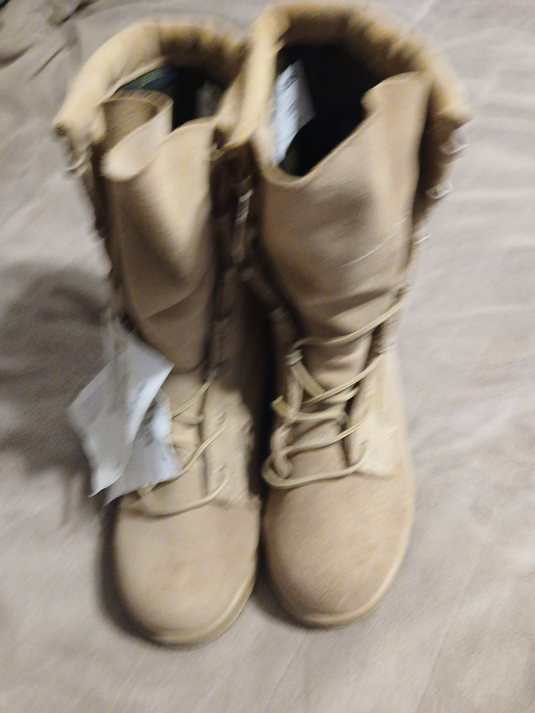 Bates Gore-Tex Cold Wet Weather Tan Military Combat Boots Sizes 4R NEW